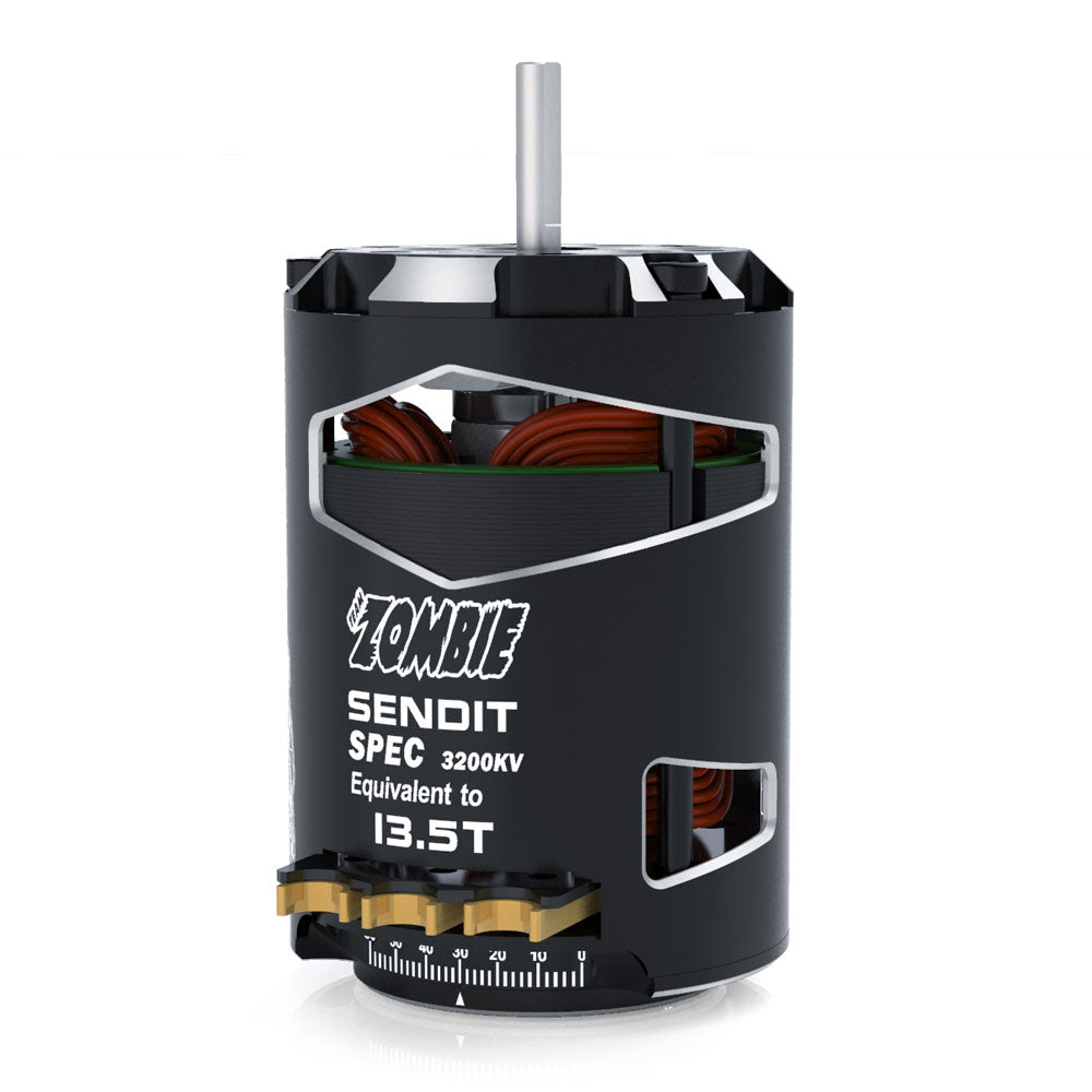 Team Zombie SENDIT SPEC 3200KV equivalent to 13.5T stock class VIOLENT OUTLAW motor