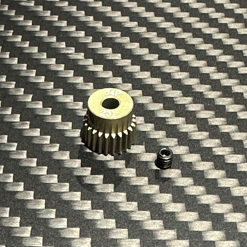 Team Zombie Hard-anodized Aluminum Pinion Gear 64pitch