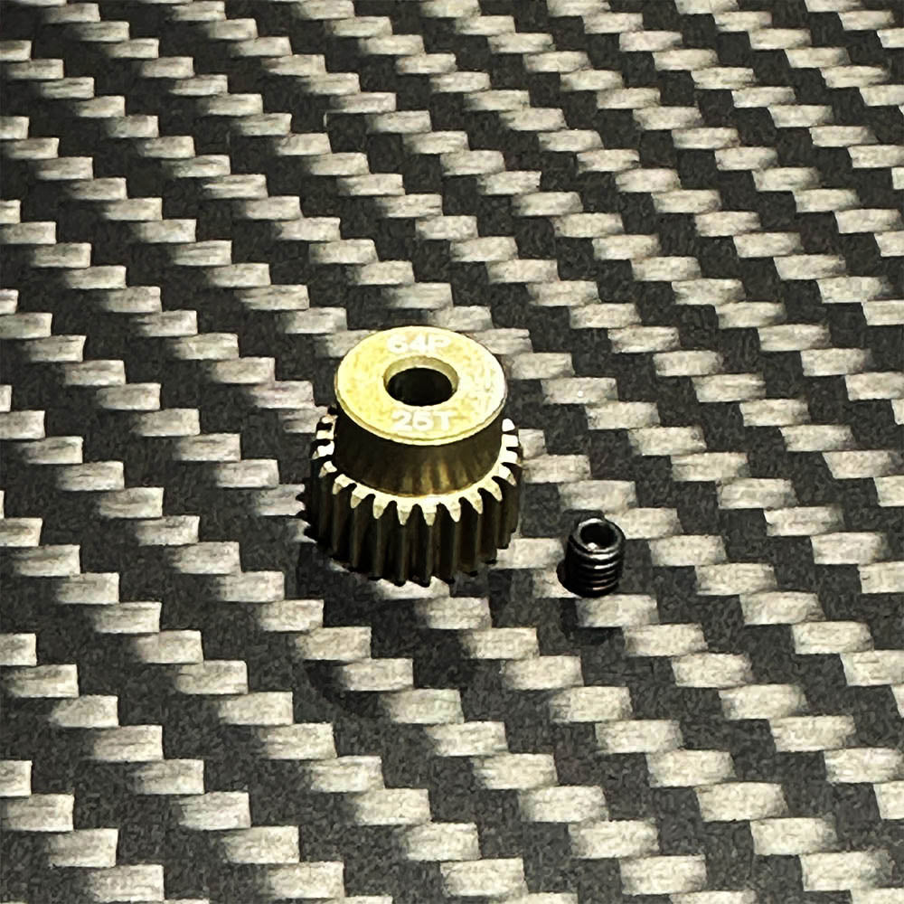 Team Zombie Hard-anodized Aluminum Pinion Gear 64pitch