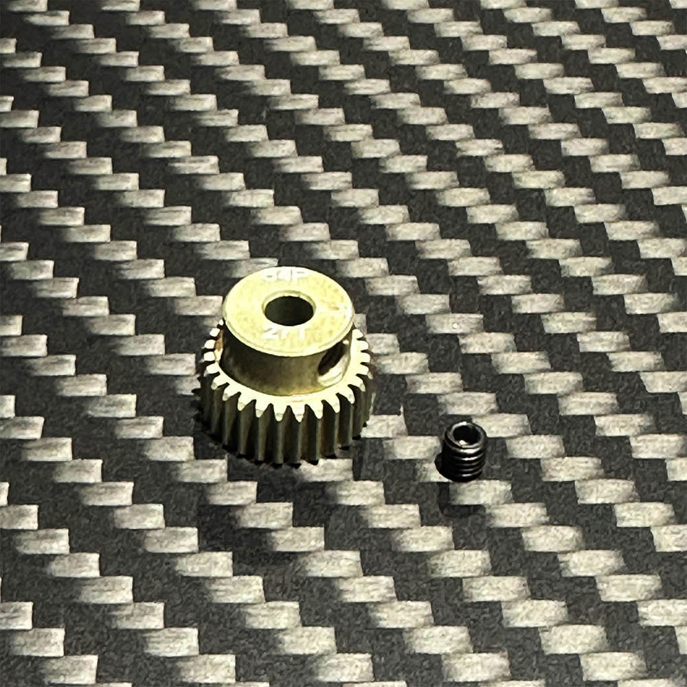 Team Zombie Hard-anodized Aluminum Pinion Gear 64pitch