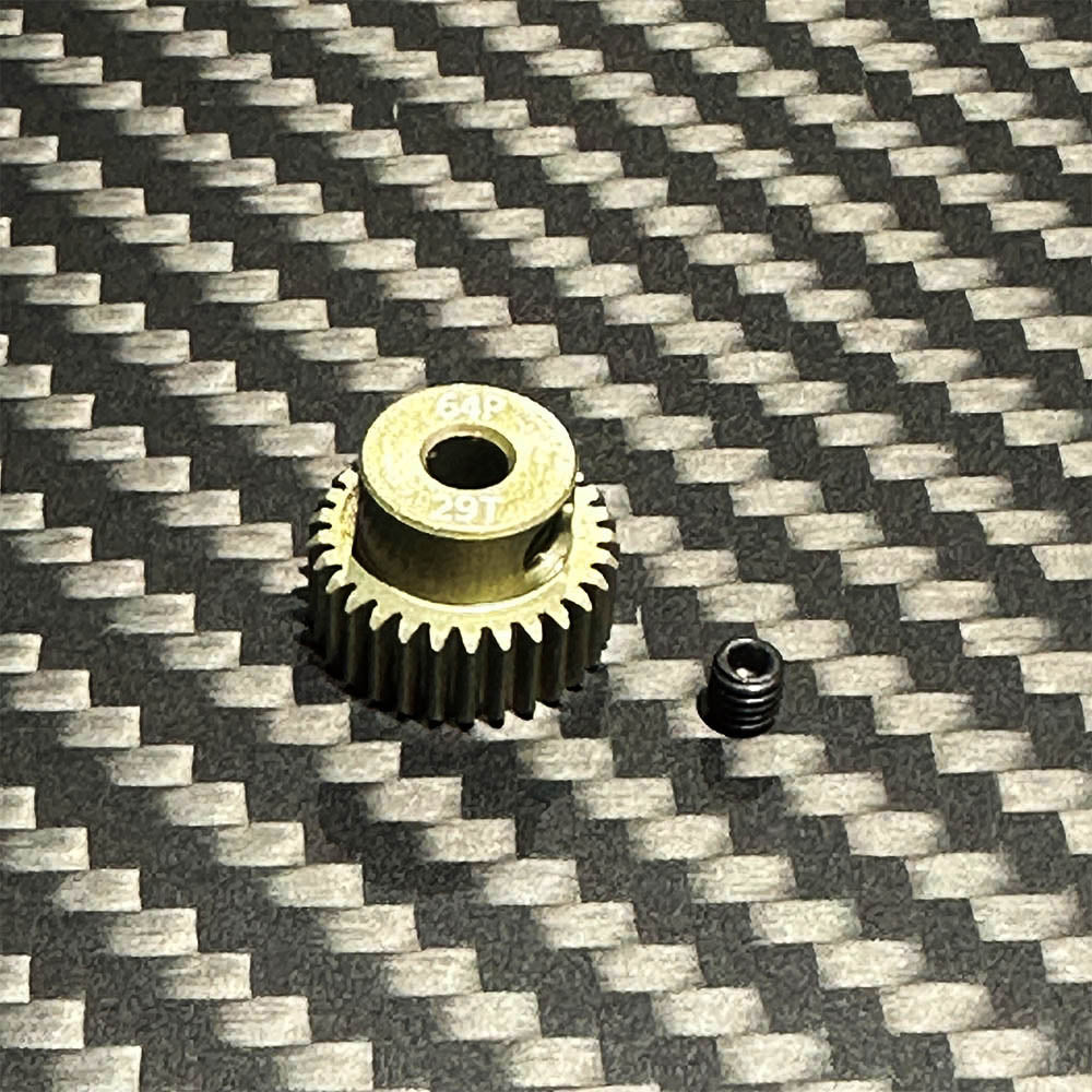 Team Zombie Hard-anodized Aluminum Pinion Gear 64pitch