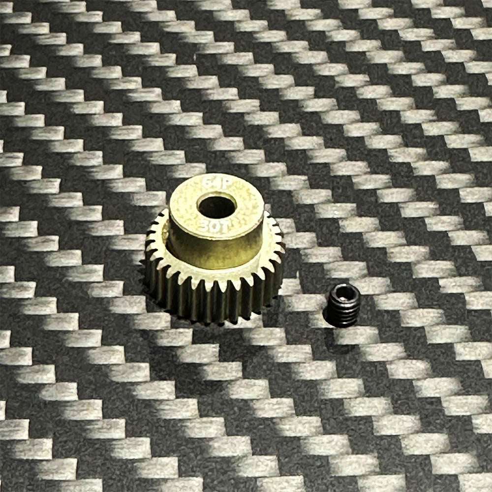 Team Zombie Hard-anodized Aluminum Pinion Gear 64pitch