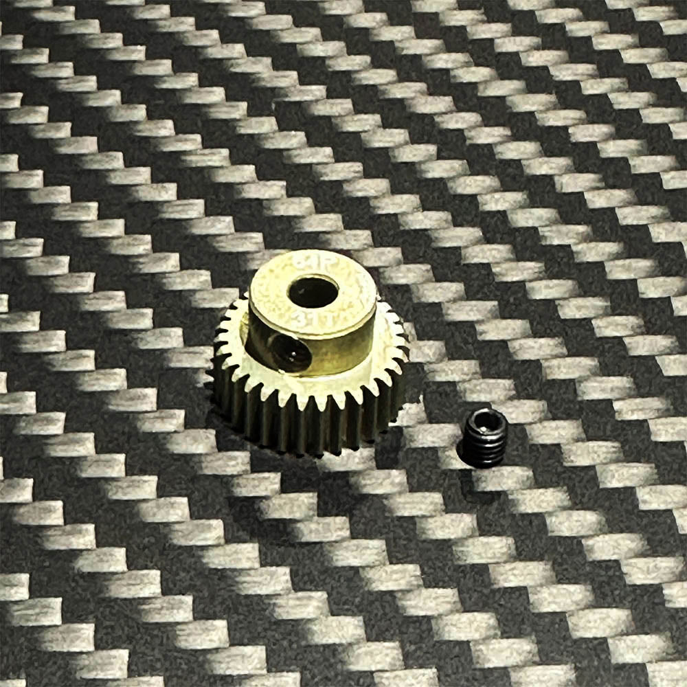 Team Zombie Hard-anodized Aluminum Pinion Gear 64pitch