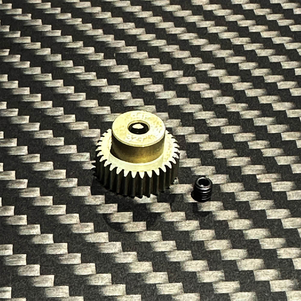 Team Zombie Hard-anodized Aluminum Pinion Gear 64pitch