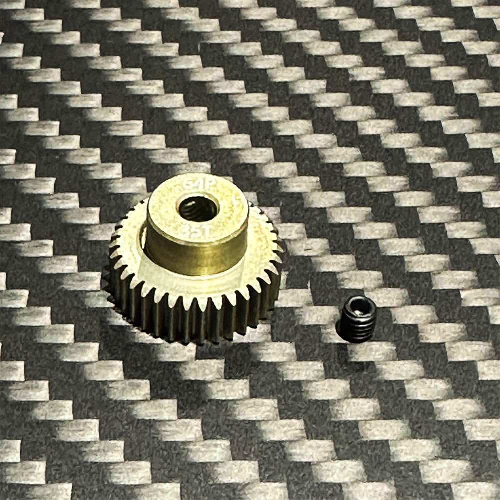 Team Zombie Hard-anodized Aluminum Pinion Gear 64pitch