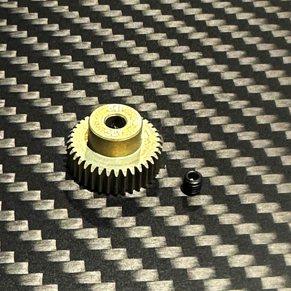 Team Zombie Hard-anodized Aluminum Pinion Gear 64pitch