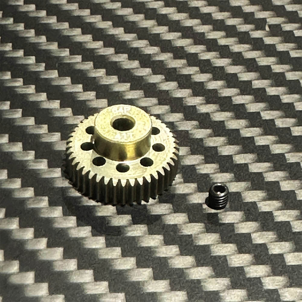 Team Zombie Hard-anodized Aluminum Pinion Gear 64pitch