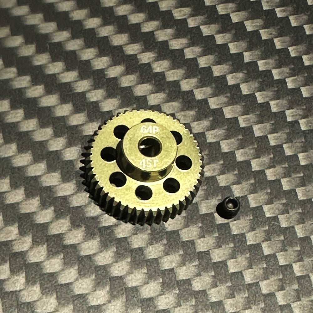 Team Zombie Hard-anodized Aluminum Pinion Gear 64pitch