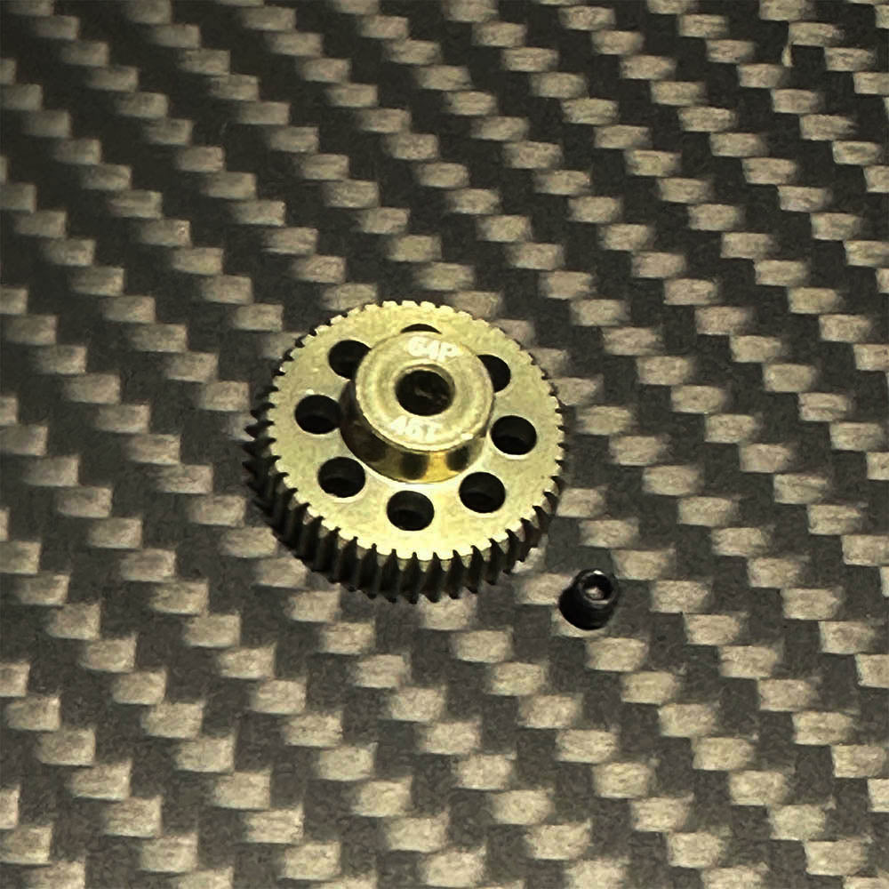 Team Zombie Hard-anodized Aluminum Pinion Gear 64pitch