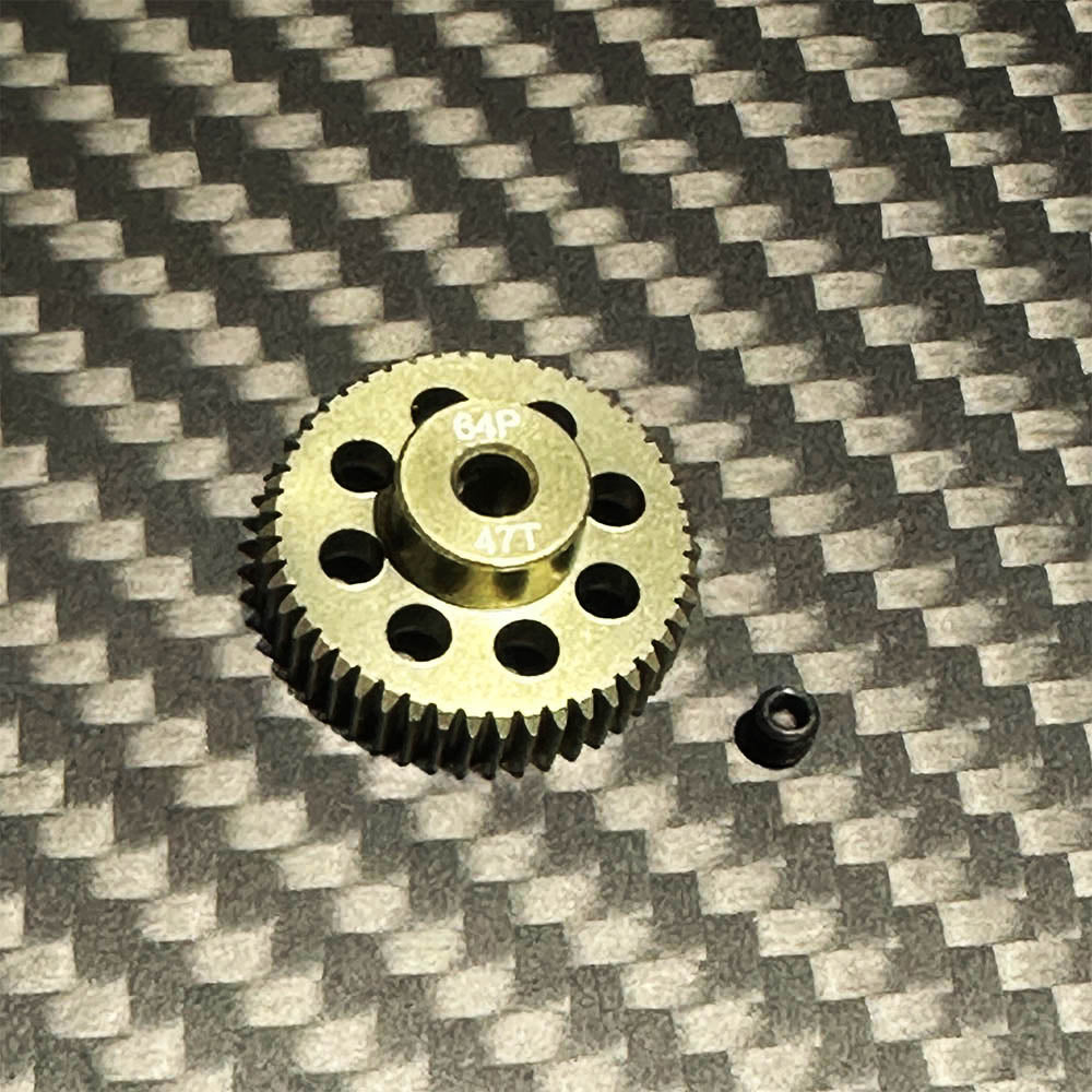 Team Zombie Hard-anodized Aluminum Pinion Gear 64pitch