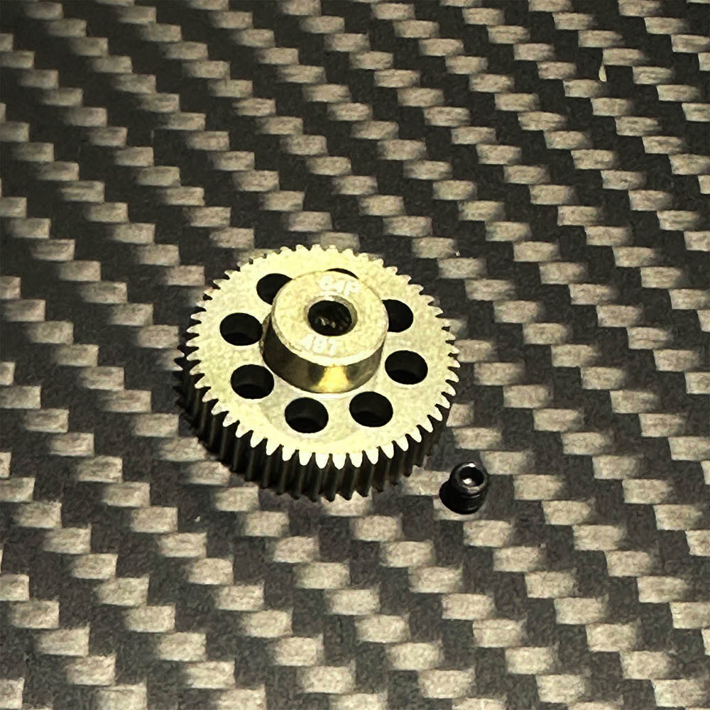 Team Zombie Hard-anodized Aluminum Pinion Gear 64pitch