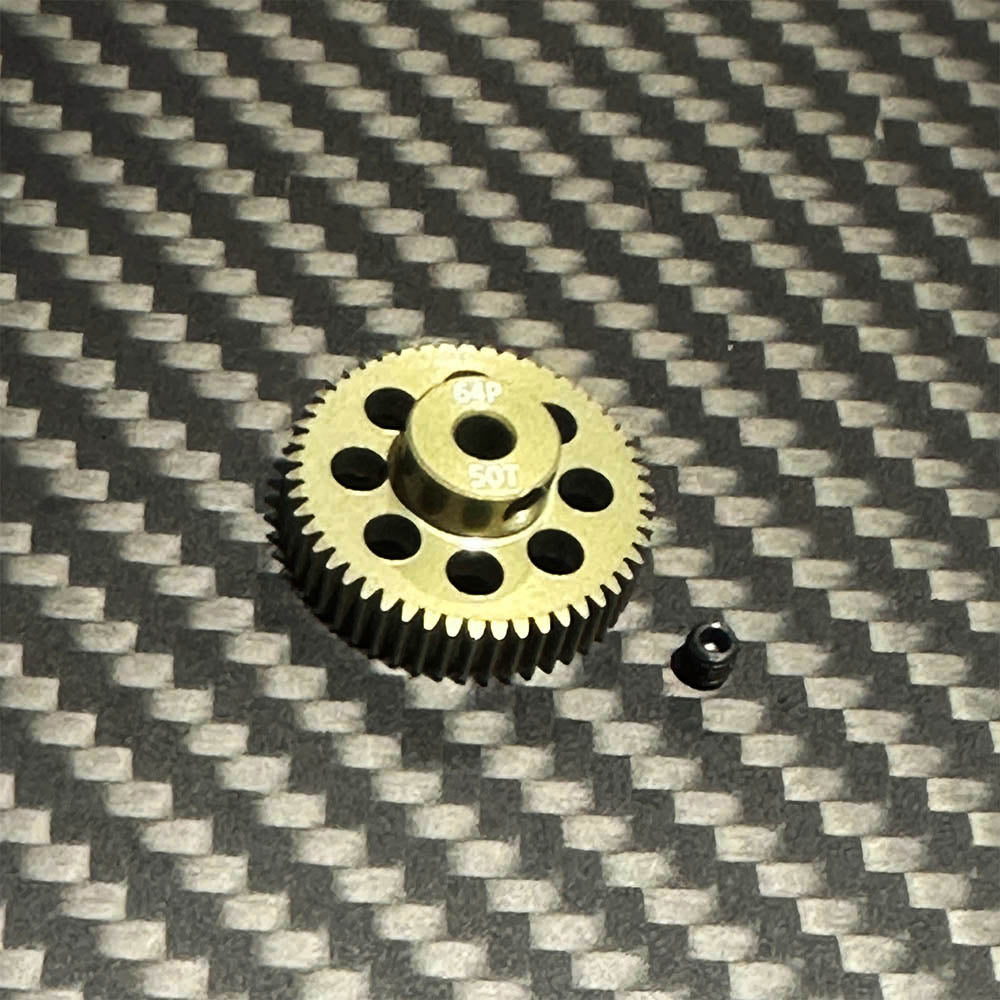 Team Zombie Hard-anodized Aluminum Pinion Gear 64pitch