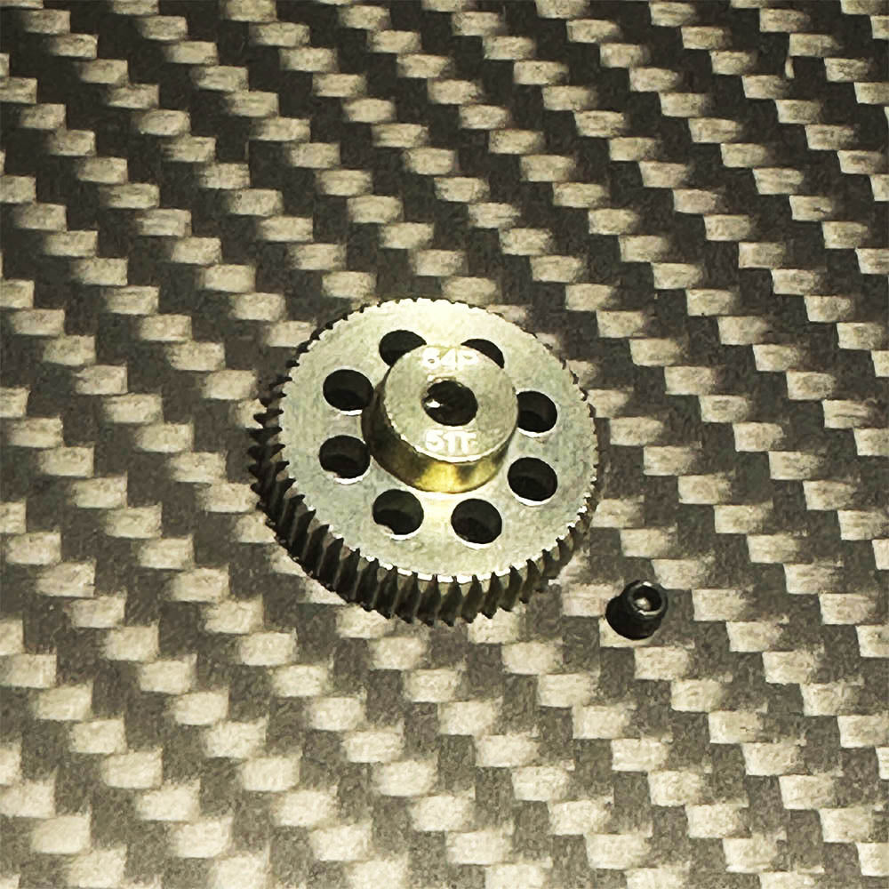 Team Zombie Hard-anodized Aluminum Pinion Gear 64pitch