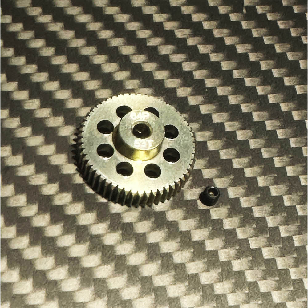 Team Zombie Hard-anodized Aluminum Pinion Gear 64pitch