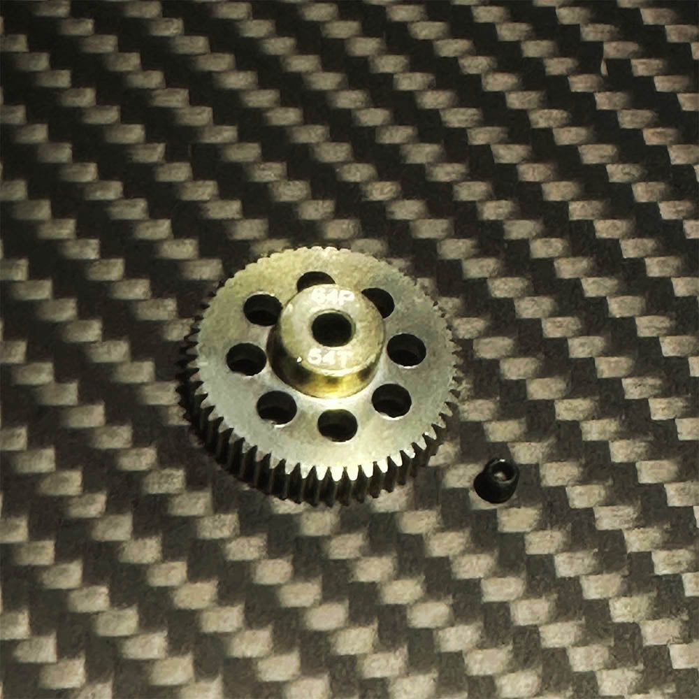 Team Zombie Hard-anodized Aluminum Pinion Gear 64pitch