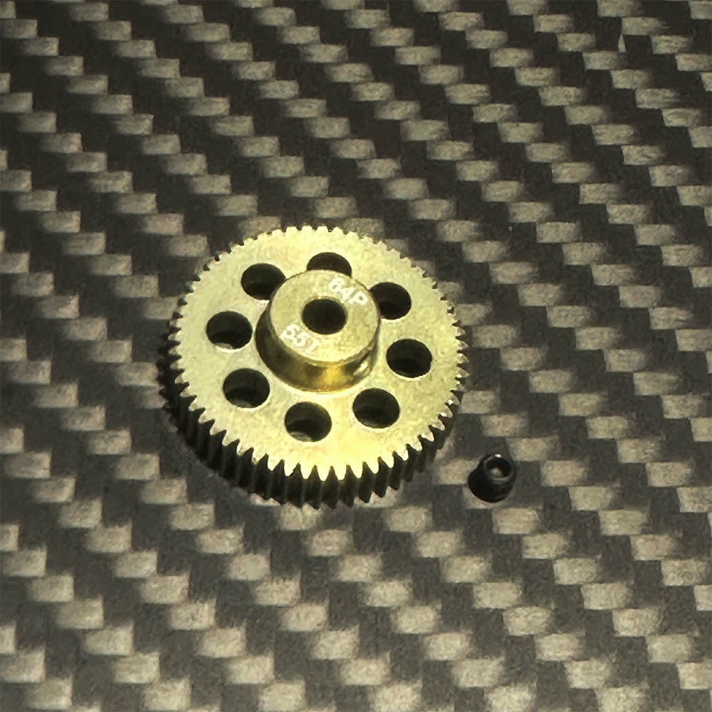 Team Zombie Hard-anodized Aluminum Pinion Gear 64pitch